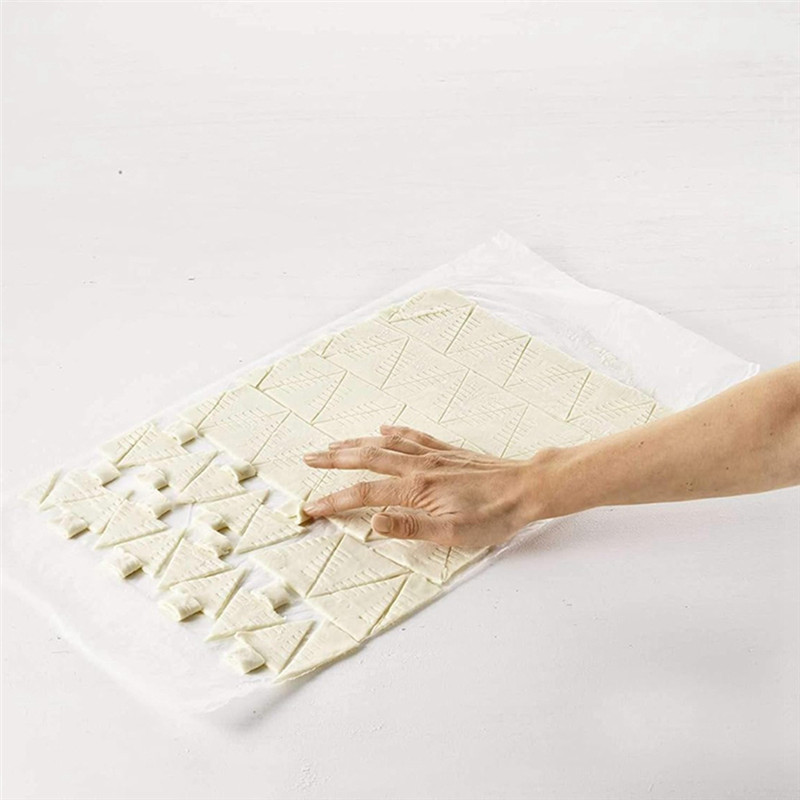 

Rolo de massa TFORU para especialidades de Natal assadas, rolo de pastelaria cortador de massa com padrão