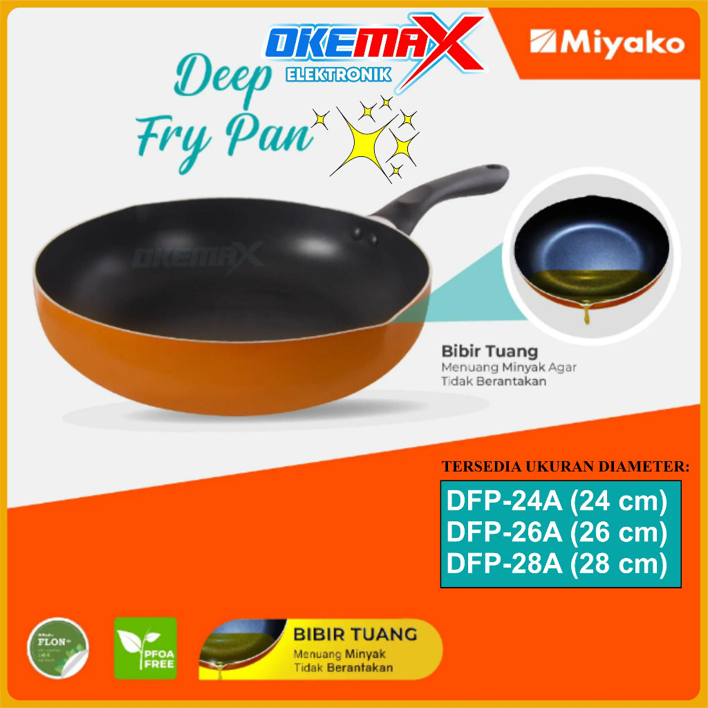 Miyako Deep Fry Pan