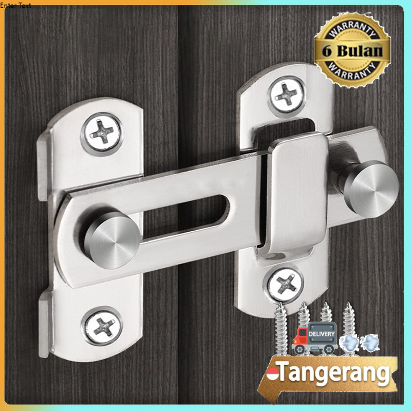 Grendel Pintu Overpal Gembok / Gembok Grendel Pintu Kunci / Grendel Slot Pintu 3inch 4inch