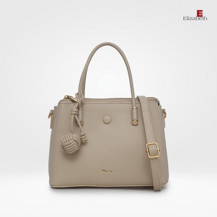 ORIGINAL Tas Emsio by Elizabeth Handbag 0798-1881 - Cream