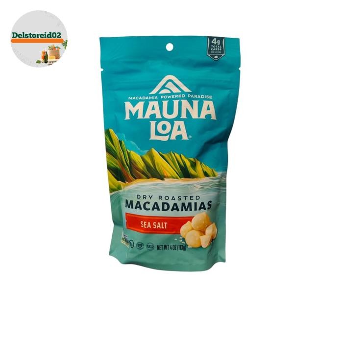 

Mauna loa dry roasted macadamias sea salt 113 gram