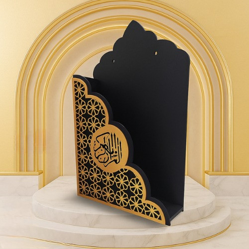 Rak Alquran Dinding Aesthetic Minimalis Elegant