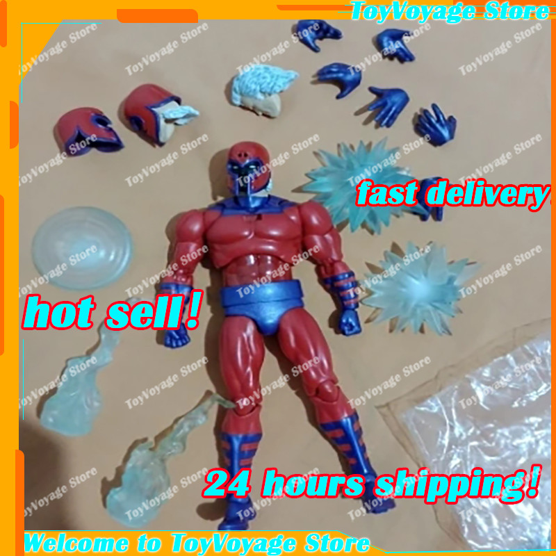 New Original Mafex Anime Figures Magneto 2.0 X-Men Action Figure PVC Toys Collection Desk Decor Orna