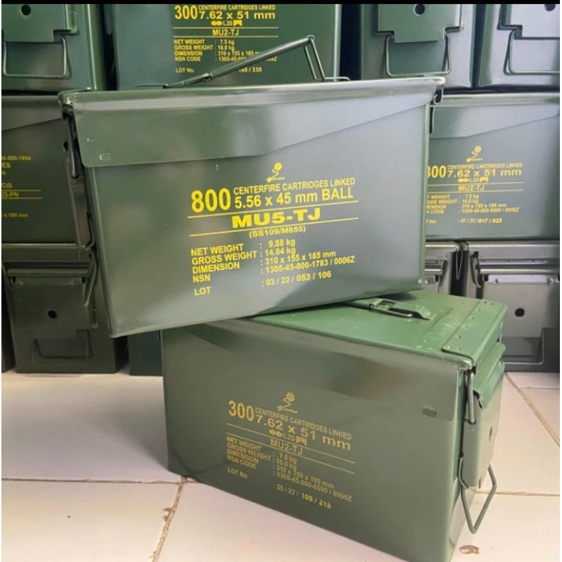 Box besi box peluru box pindad