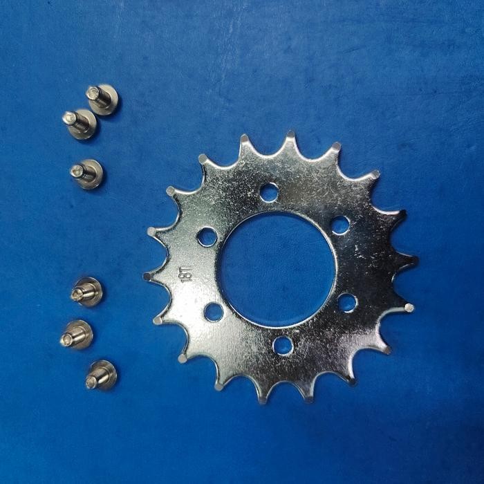 COG Fixie 16T 17T 18T Six Bolt Fixie Taiwan 6 Baut Best Quality