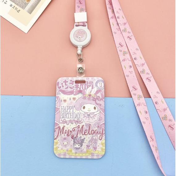

Kalung Kartu Lucu Sanrio/ ID Card Holder Name Tag Lanyard Sanrio - Melody by Summerstorer official