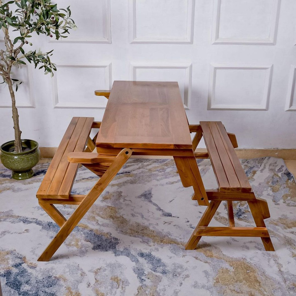 Kursi teras magic lipat Kursi Teras Outdoor Kursi teras lipat kursi teras minimalis jati