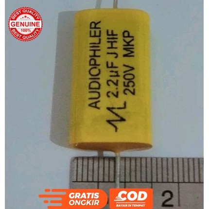 MKP AUDIOPHILER AUDIO PHILER 2.2UF 2.2 UF 250V 250 VOLT