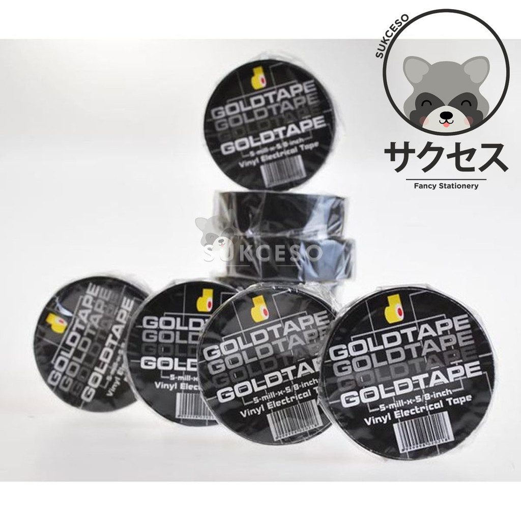 

Goldtape Isolasi Listrik 12x10 / Isolasi kabel kecil