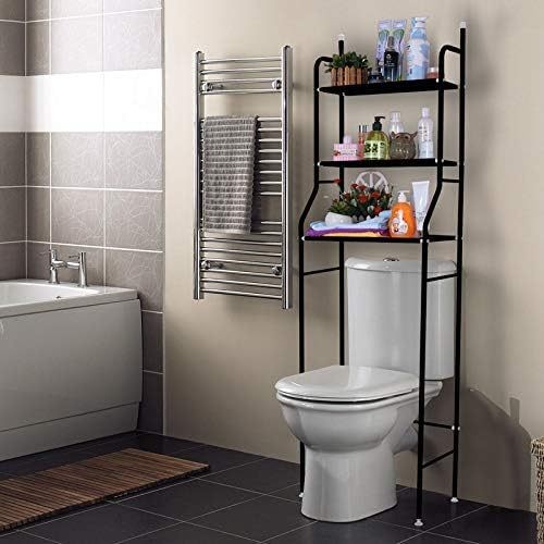 Rak Toilet Besi Anti Karat Rak Toilet Kloset Duduk Rak Toilet Organizer Rak Toilet 3Susun