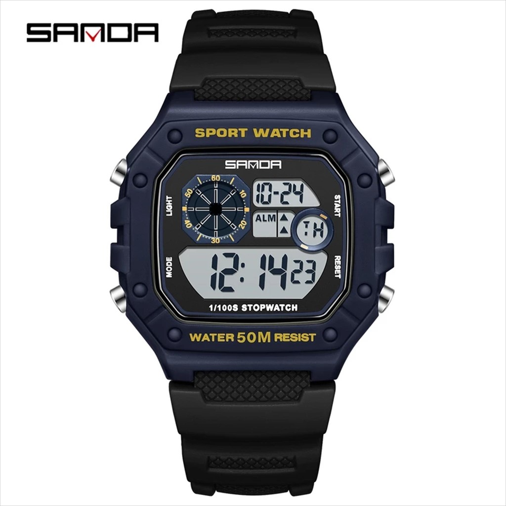 Jam Tangan Anti Air Jam Tangan Pria Original SANDA 2202