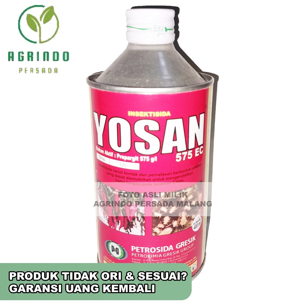 TANEKASHOP - Insektisida Yosan 575EC 400ml | Insektisida Yosan 400ml | Insektisida sejenis Mitisun |