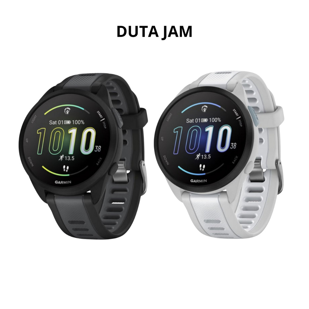 JAM TANGAN SMARTWATCH GARMIN FORERUNNER 165 RUNNING WATCH ORIGINAL BERGARANSI RESMI