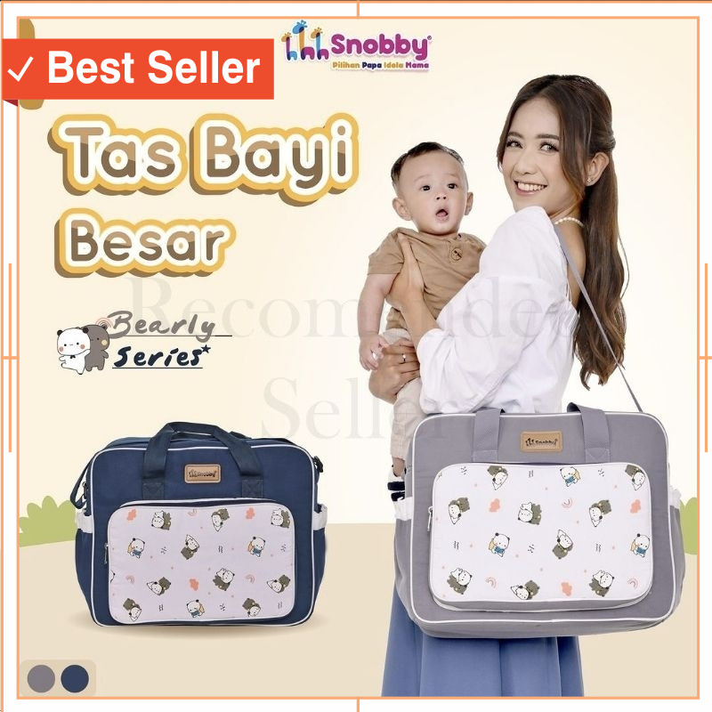 Termurah / SNOBBY BABY / MOM'S BABY / DIALOGUE Tas Bayi Multifungsi Diaper Bag Termurah Tas Bayi Pre