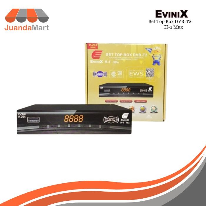 Set Top Box STB DVB-T2 / DVB-C STB Merk EVINIX H-1 - EVINIX H-1 MAX
