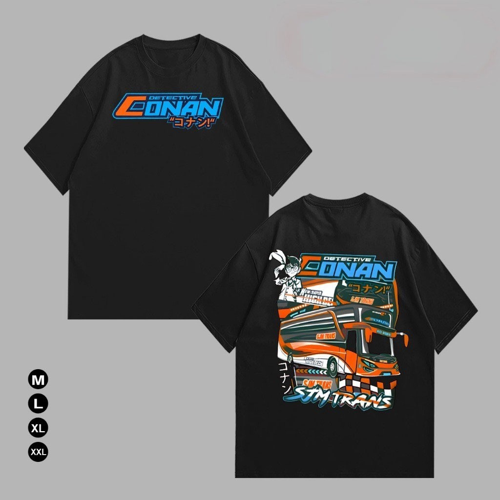 Kaos Bis manis SJM Trans - kaos Distro Premium Conan Bus Trans SJM - Atasan Cotton DEWASA PRIA