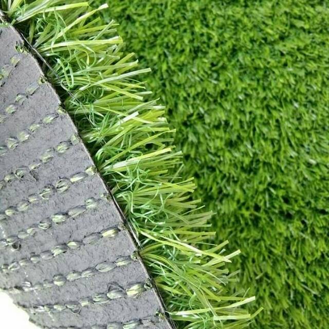 Rumput sintetis 100x50 cm - Hiasan aquarium - Rumput plastik - Alas foto - Karpet rumput