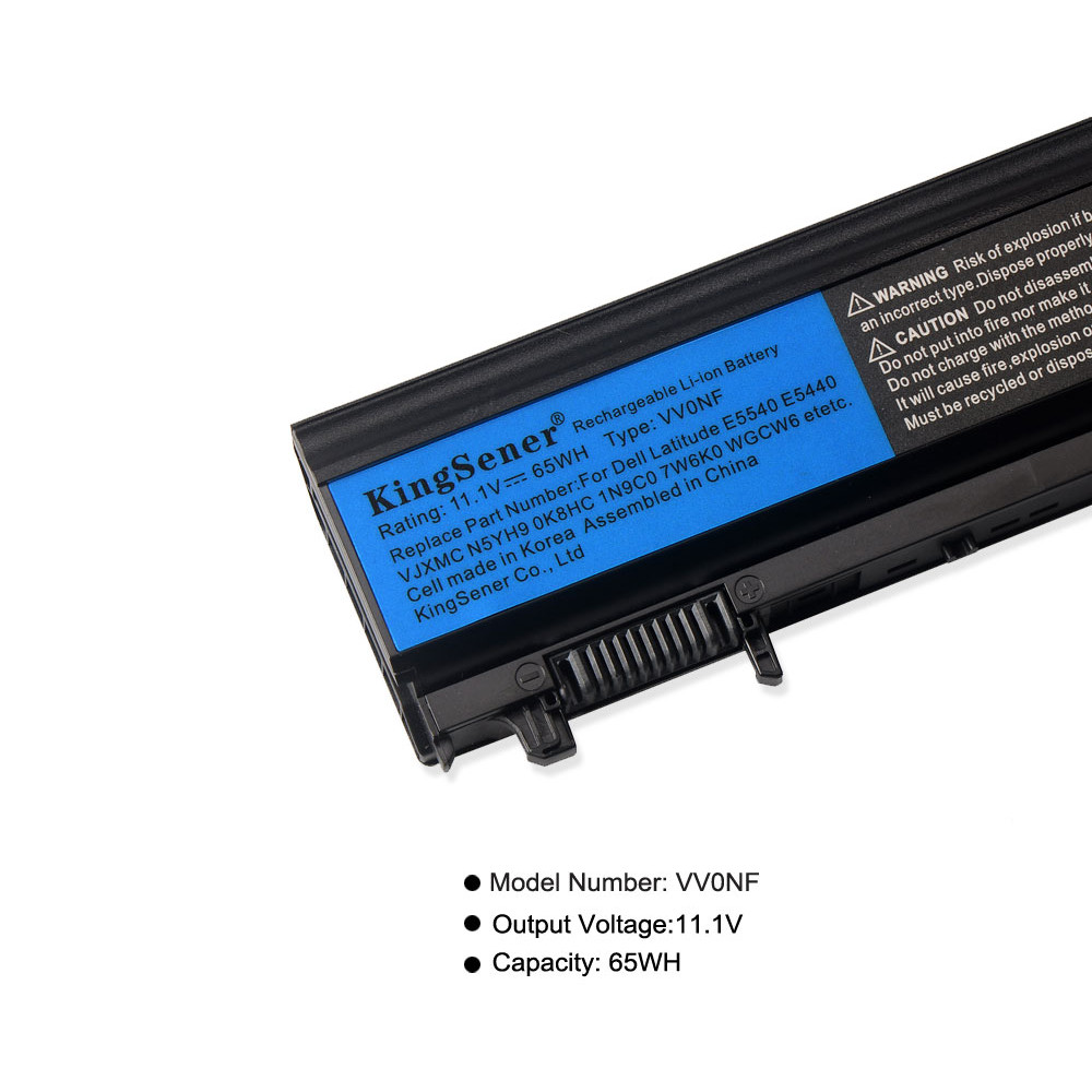 KingSener E5440 VV0NF Laptop Battery for DELL Latitude E5440 E5540 Series Notebook VJXMC N5YH9 0K8HC