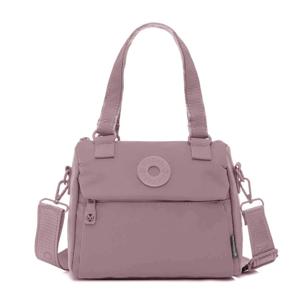 Mixelo Tas Selempang Wanita Nylon Waterproof Handbag Simple Elegan Tas Kerja