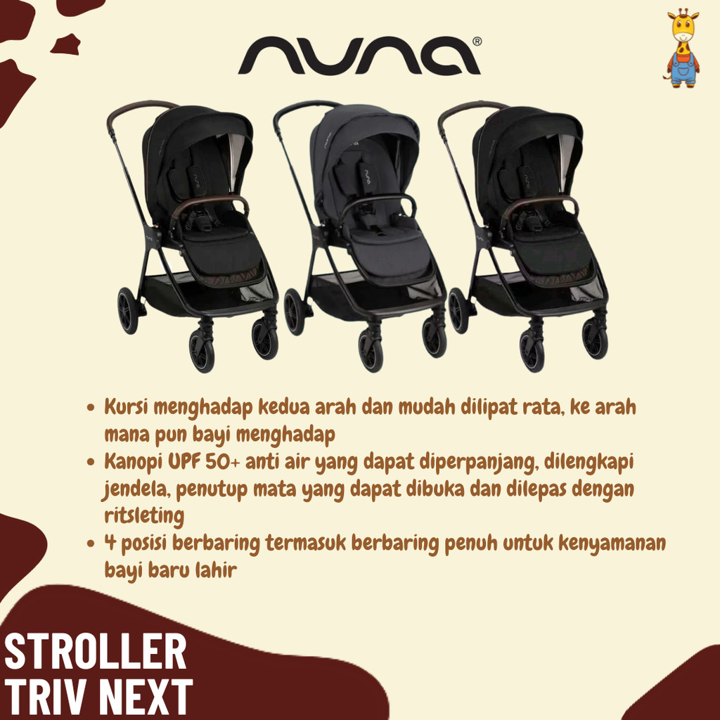 Nuna Stroller Triv Next - Stroller Bayi