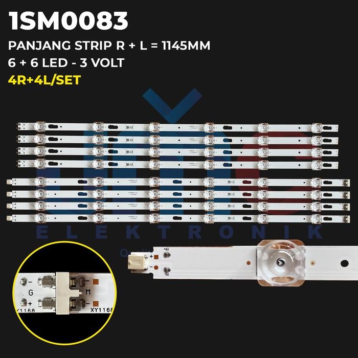 WP99 Backlight TV for Samsung 58 Inch UA58AU7000 UA58TU7000