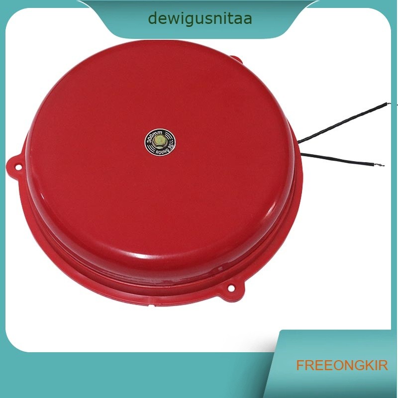 ALB-300MM Alarm bel bulat round bell nyaring cocock digunakan untuk bel sekolah pabrik gudang a