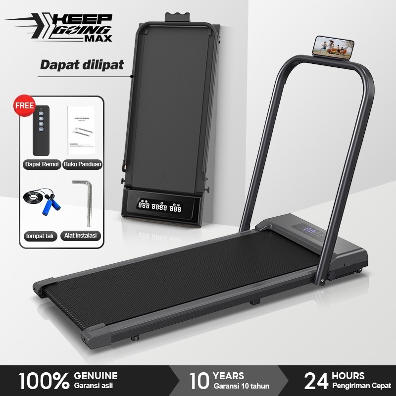 Keep Going Max -Treadmill Motorized Treadmill Elektrik Treadmill Lipat Treadmill Portable Running Pa
