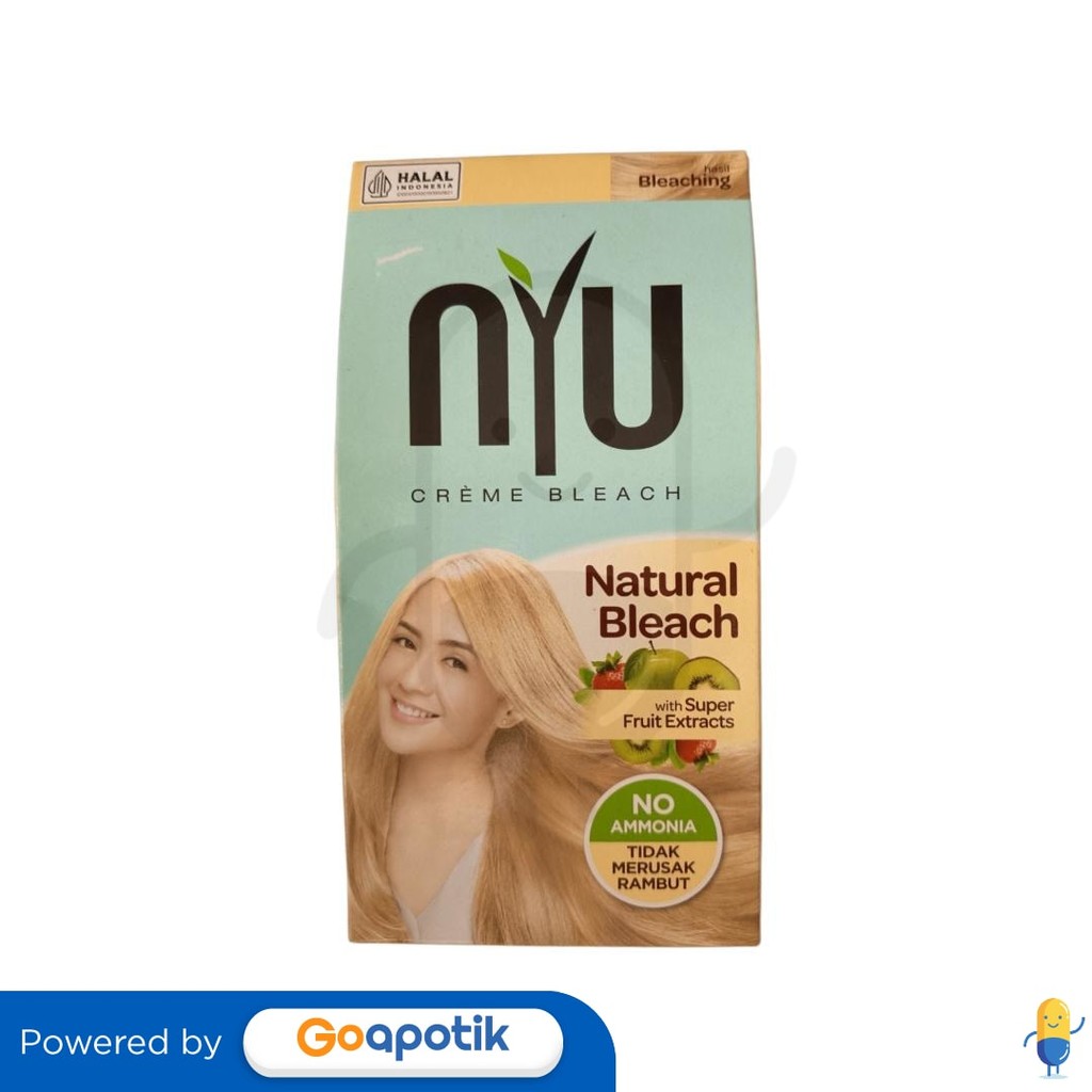 Nyu Creme Bleach Natural Bleach Set