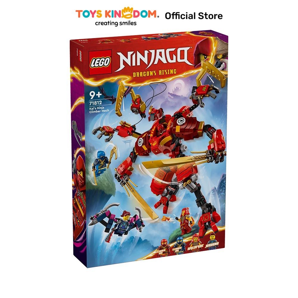 LEGO Ninjago Kais Ninja Climber Mech 71812 Kids Toy Toys Block Bricks Set Mainan Menyusun Balok