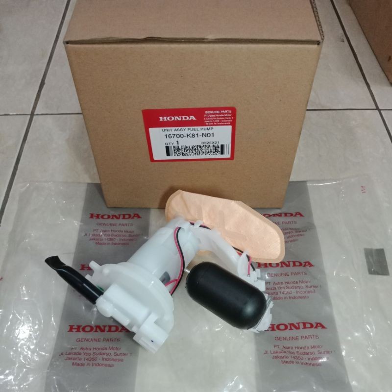 16700-K81-N01 Fuel pump pompa bensin honda beat eco street esp K81 scoopy led K93 16700K81N01