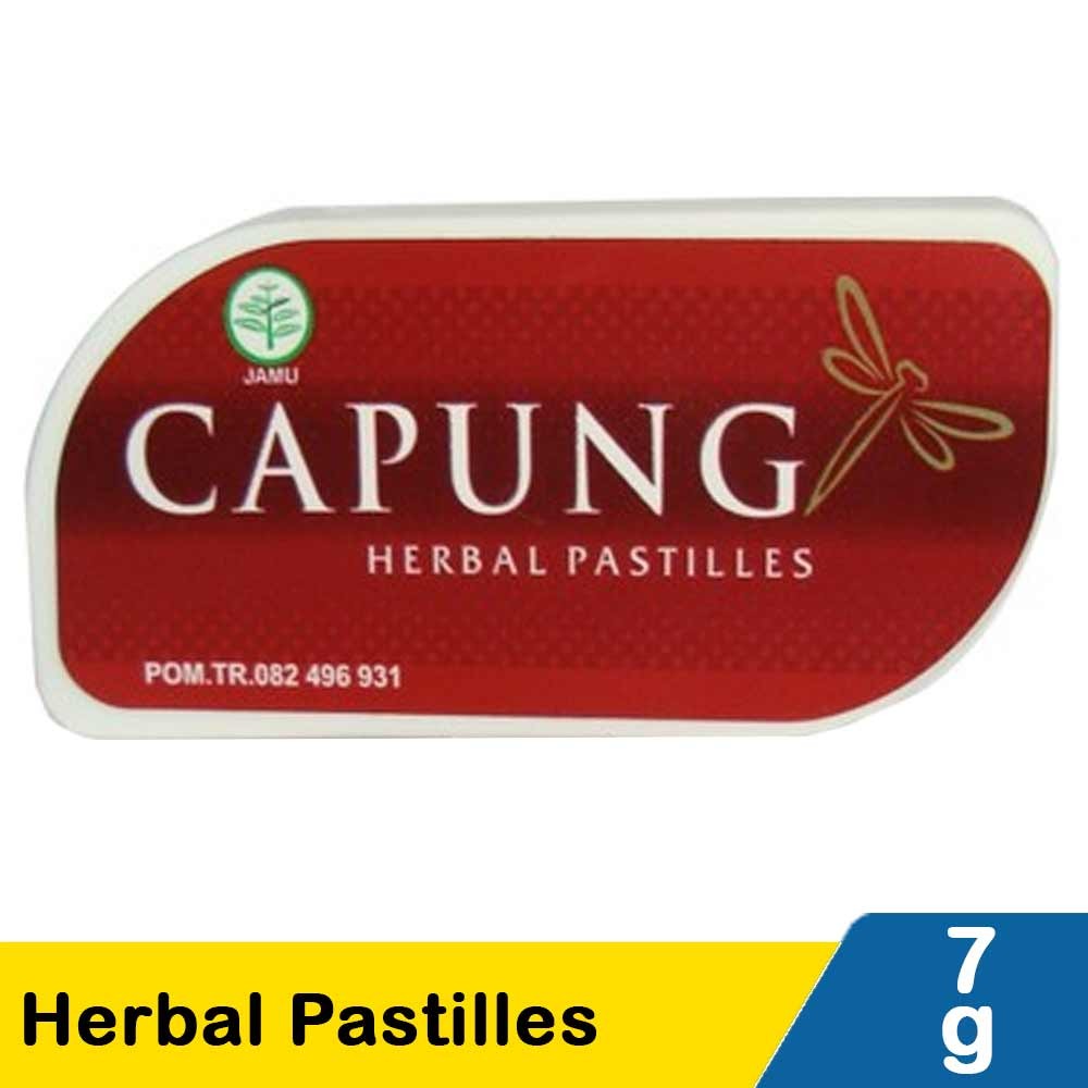 CAPUNG HERBAL PASTILLES  7g