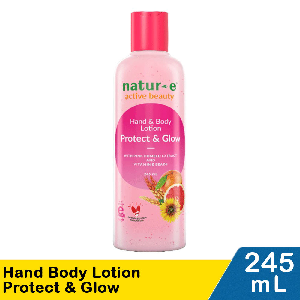 NATUR-E HAND BODY LOTION PROTECT & GLOW 245mL