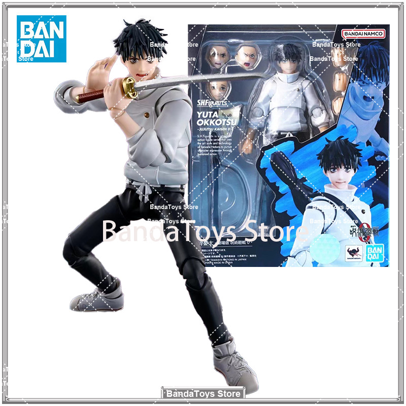 In Stock Original Bandai S.H.Figuarts SHF Yuta Okkotsu Jujutsu Kaisen Anime Action Collection Figure