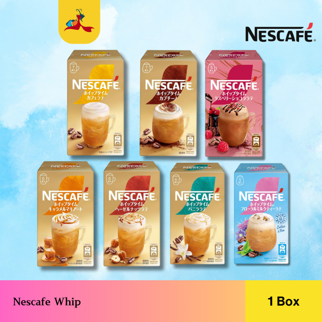 [  OXGRE  ]  Nescafe | Aneka Kopi Sachet Whip Time Original Jepang