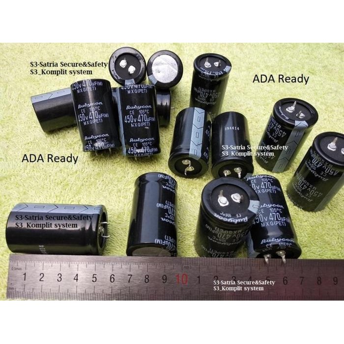 Rubycon Elko 470uf 450V Elco 470 uf 450V 470uf450V 470uf/450V