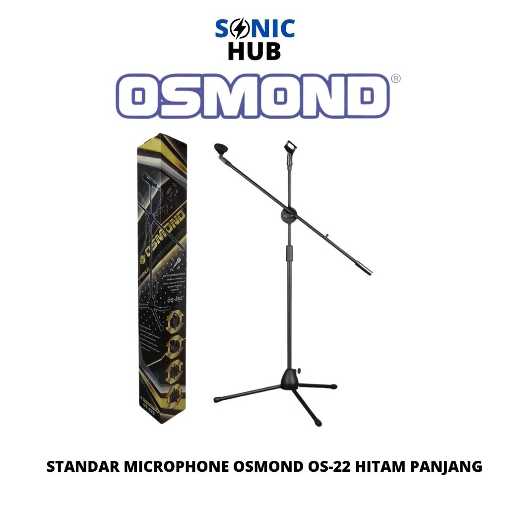 OSMOND Stand MIC Cagak Mic OS-222 Double mic holder