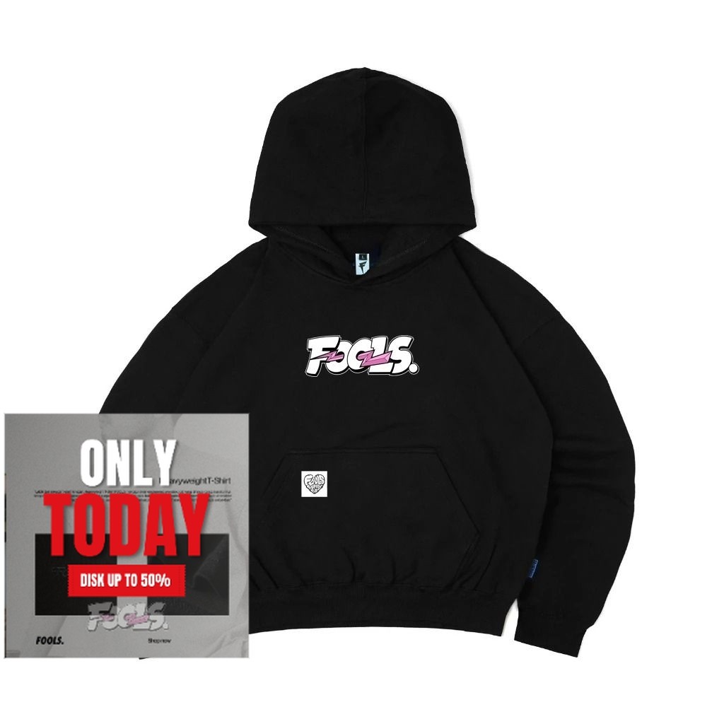 FOOLS HOODIE LOGO PETIR NEW  | HOODIE PRIA DISTRO | HOODIE FOOLS | JAKET COWOK DISTRO
