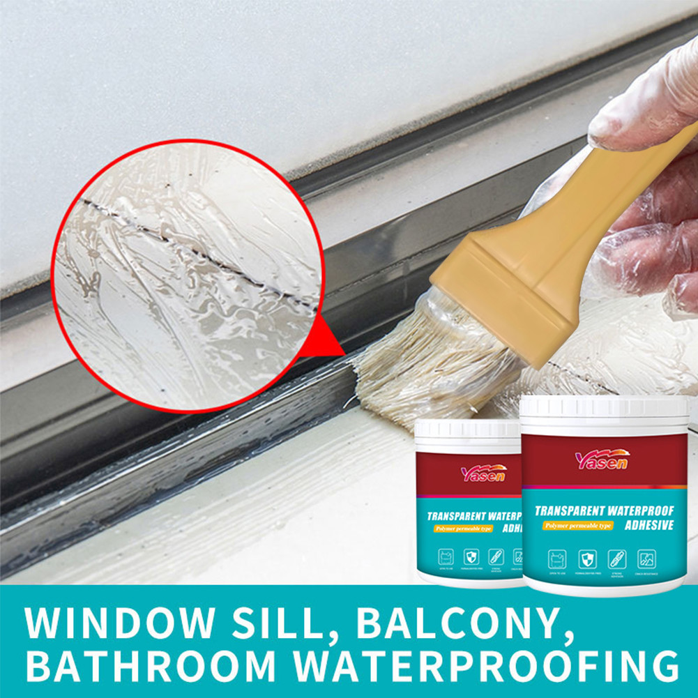 Sealant Lem Tahan Air Berfungsi Baik untuk Atap, Toilet, dan Jendela