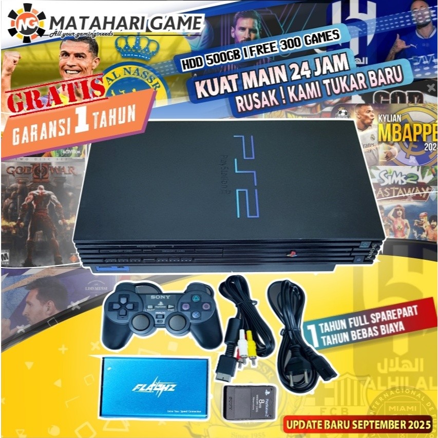 Berkah - PS2   Fat HDD 500GB | 320GB | 250GB