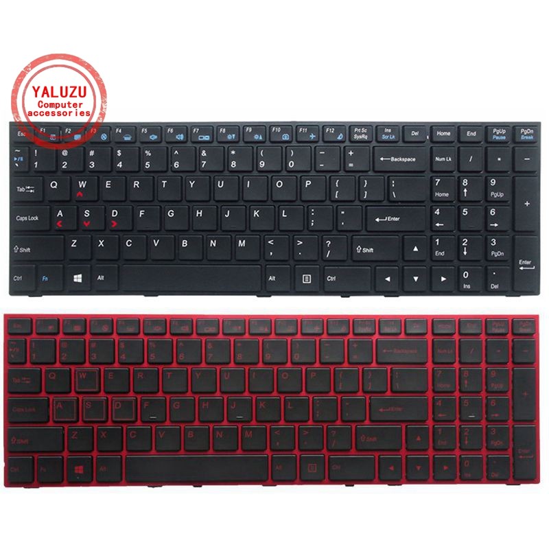 US English NEW Laptop Keyboard For CLEVO P651 P651SE P655 P671 P655SE P671SG P650 P651 P650SA P650SE