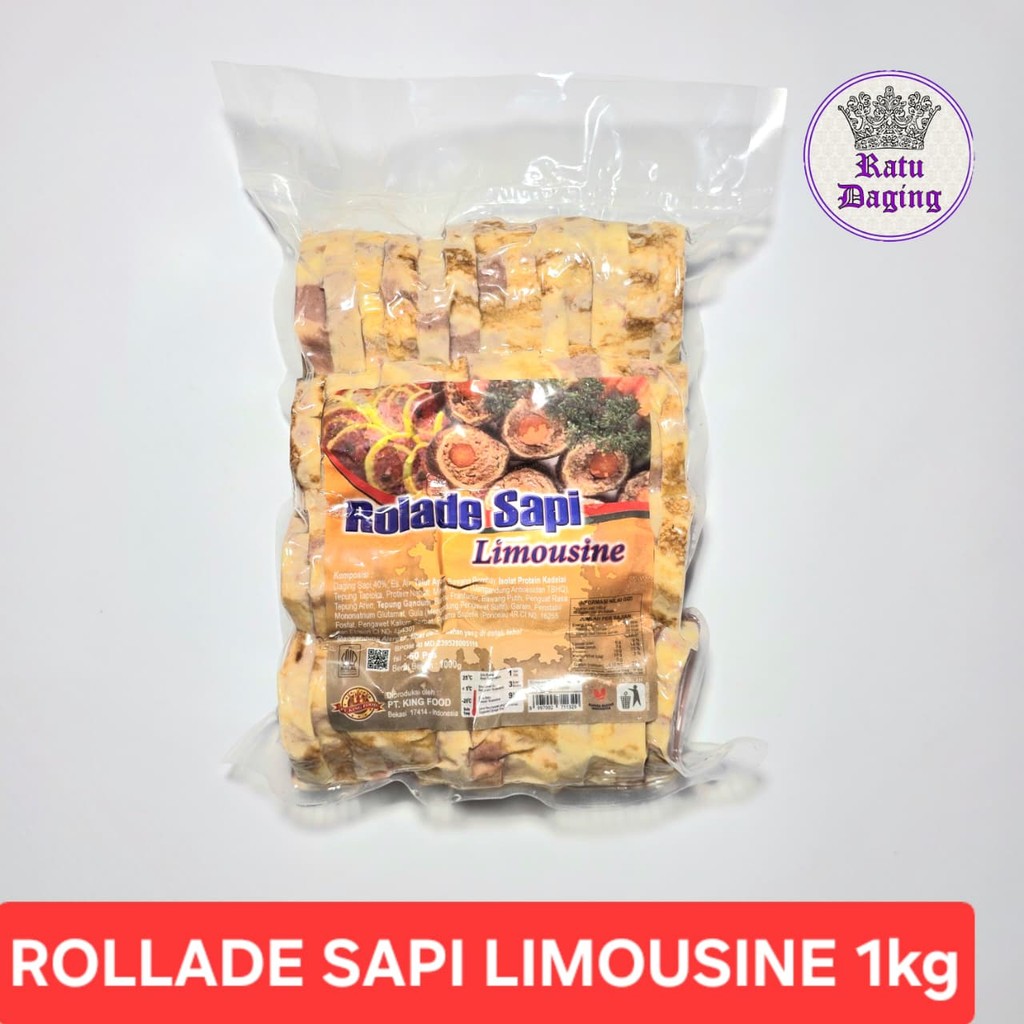 Rolade Kingfood Sapi 1kg Rolade Sapi