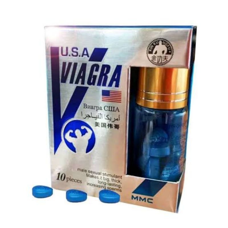 PROMO! VIAGRA MMC BLUE ASLI ORIGINAL IMPOR OBAT KUAT PRIA Terlaris By Mother