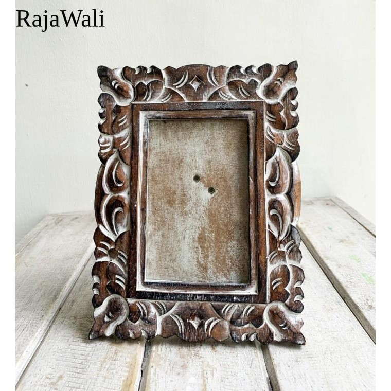 Picture Frame / Pigura / Bingkai Foto Kayu Rustic Balinese Natural KH13