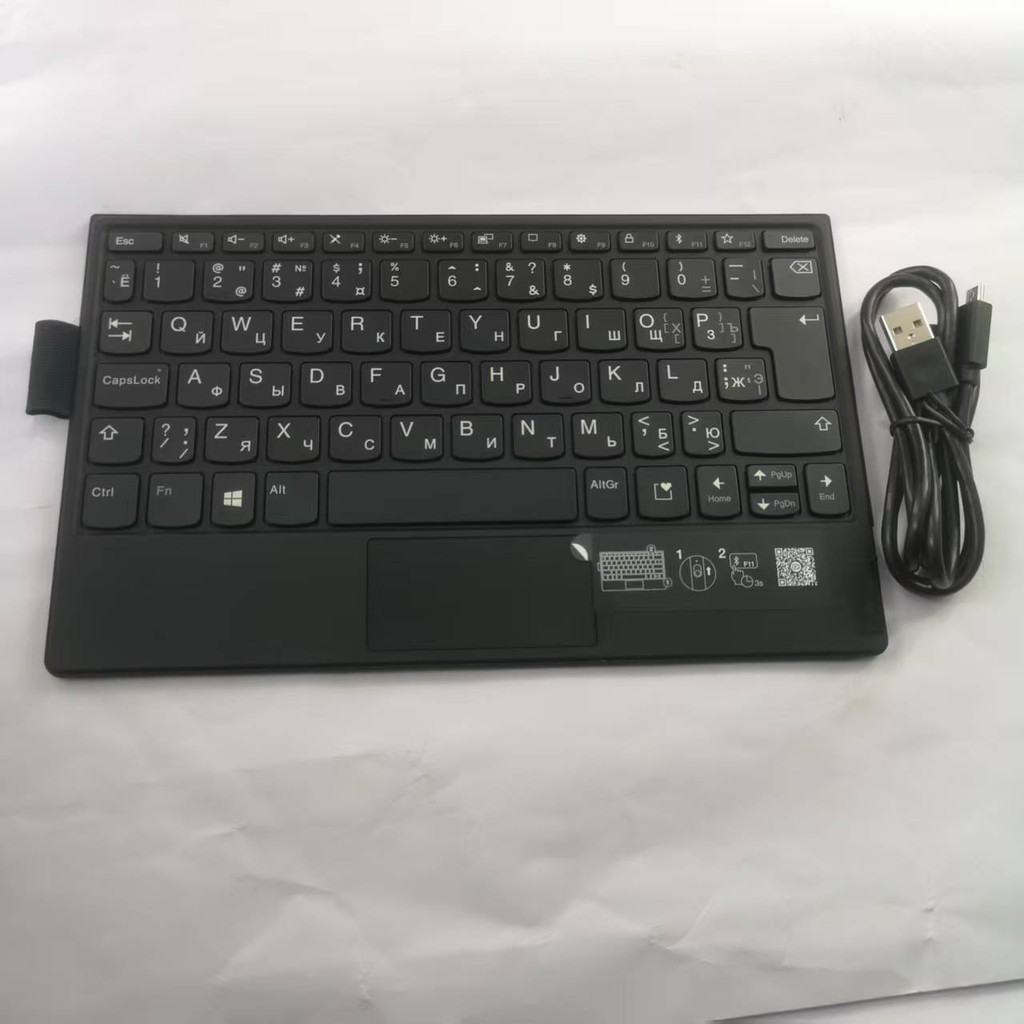 New Keyboard for Lenovo Thinkpad X1 Fold Tablet pc Bluetooth Mini Keyboard Original KT008 Russian