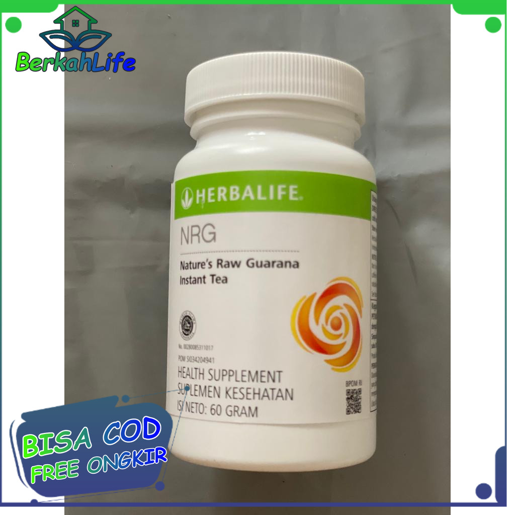 nrg herbalife ed 2026 Teh penambah energi dan stamina
