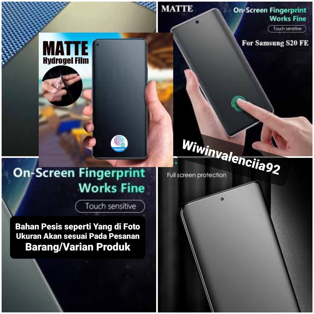 Hydrogel GLARE Matte Doff Front/Back Oppo A3X A3 PRO/F1S/A71/A83/A57/A37/A39/A3S/A7/R7/F1+/F1/F1f/F3