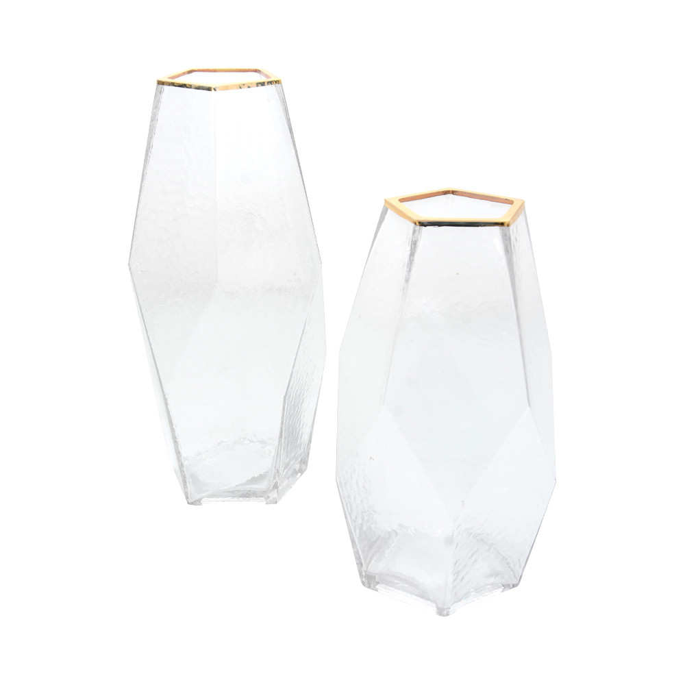 Informa Set 2 Pcs Foxy Vas Kaca Vase Wadah Tempat Bunga Home Deco Dekorasi Ruangan Aesthetic