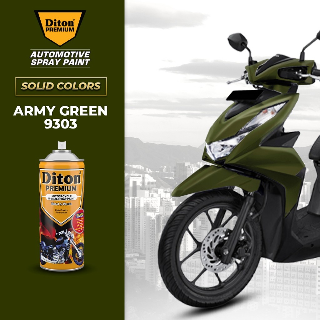 CAT DITON PREMIUM ARMY GREEN 9303