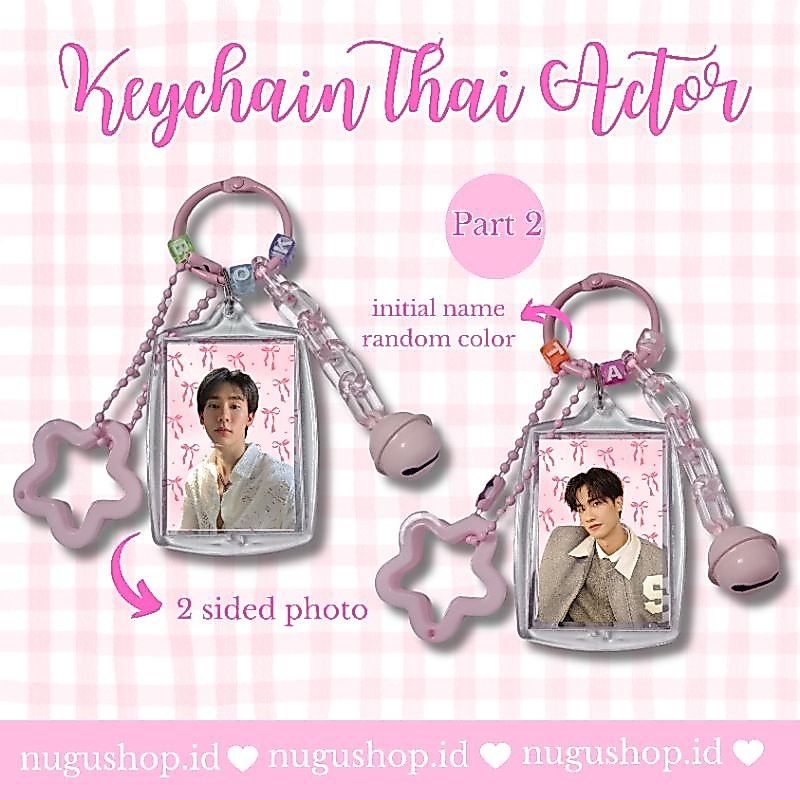 [PART 2] Keychain Pinky Thai Actor Thaimerch