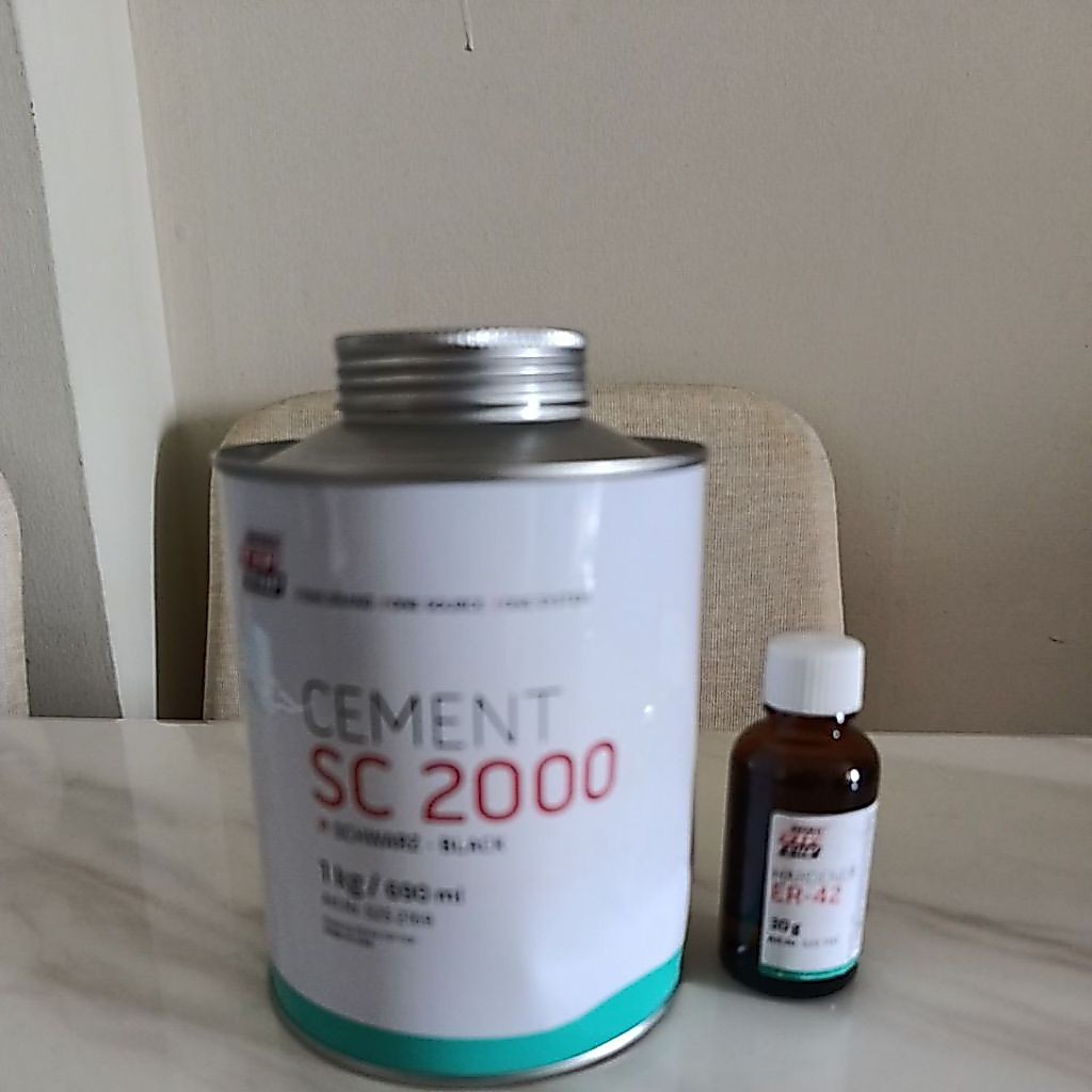 tip top sc 2000 rema cement 1kg 690ml harga set